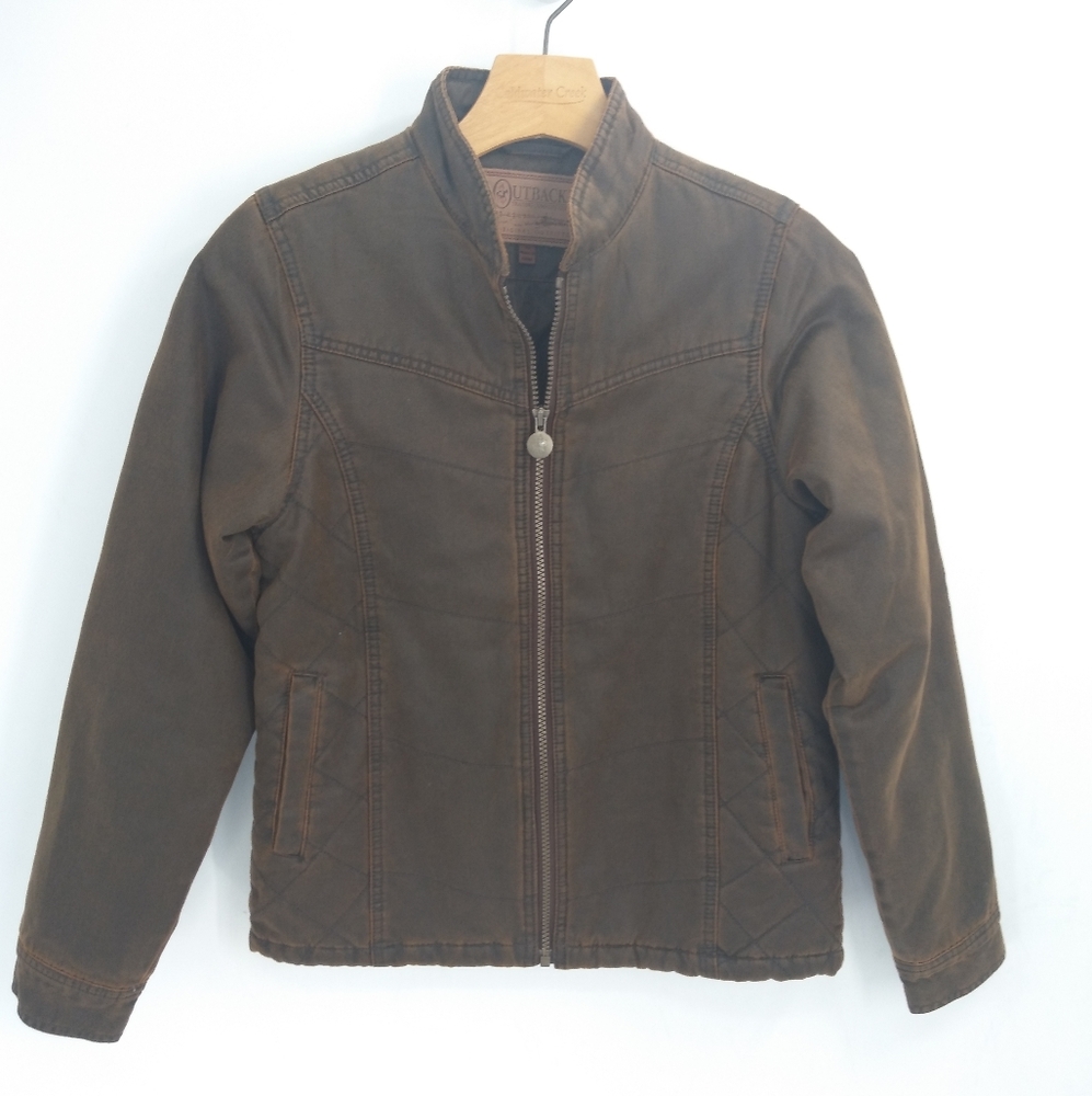 Outback Narue Collar Leather Jacket - Picture 3 of 9